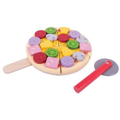 pizza giocattolo da tagliare