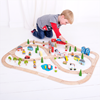 pista trenino Bigjigs Toys – idea regalo per bambni dai 3 ai 9 anni