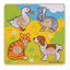 puzzle con pomolo animali