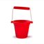 secchiello rosso in silicone