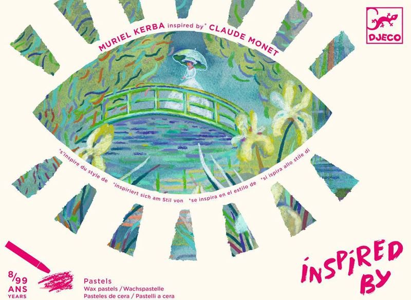 inspired by Claude Monet Djeco