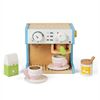 Macchina del caffè giocattolo - caffettiera gioco in legno
