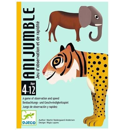 anijumble gioco di carte djeco