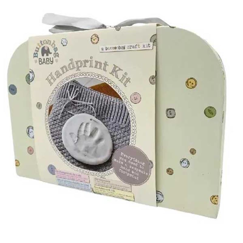kit impronte neonati – calco di manine e piedini in valigetta regalo