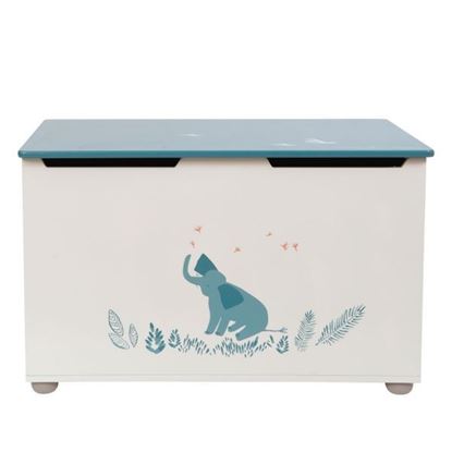 baule portagiochi elefante Moulin Roty – cassapanca porta giochi per la cameretta dei bambini