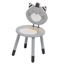 sedia legno bambini gatto grigio moulin roty – arredo cameretta bambini