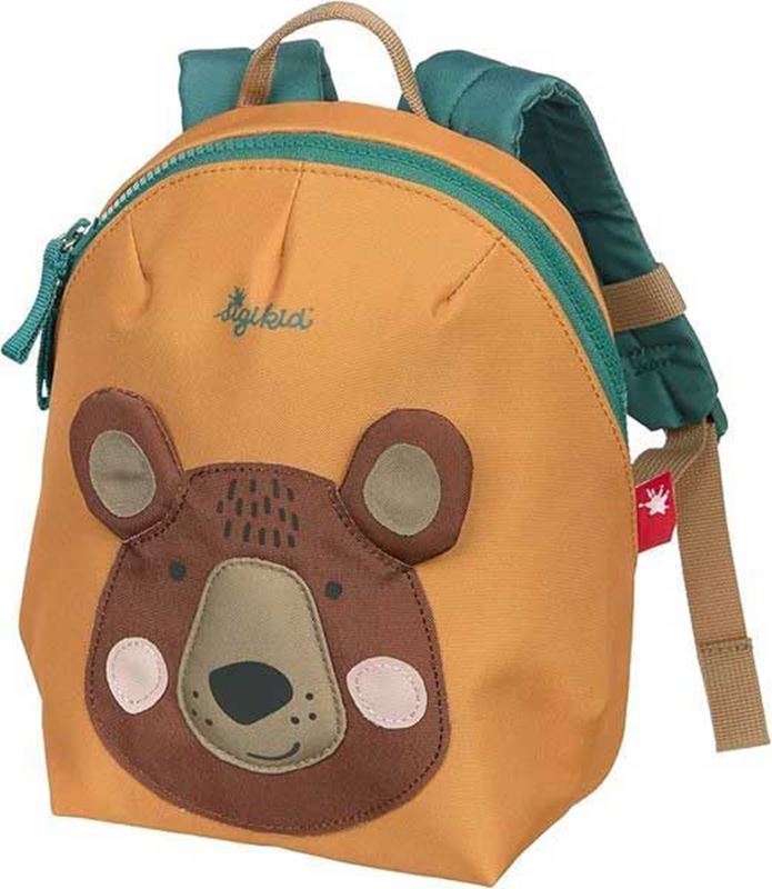 zainetto asilo a forma di orso con spallacci regolabili