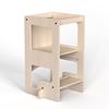 torre montessoriana trasformabile in legno di betulla – torre apprendimento bambini