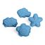 formine per sabbia per bambini in silicone azzurre – giochi mare