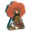 puzzle robin hood djeco 36 pezzi – puzzle silhouette per bambini dai 4 anni